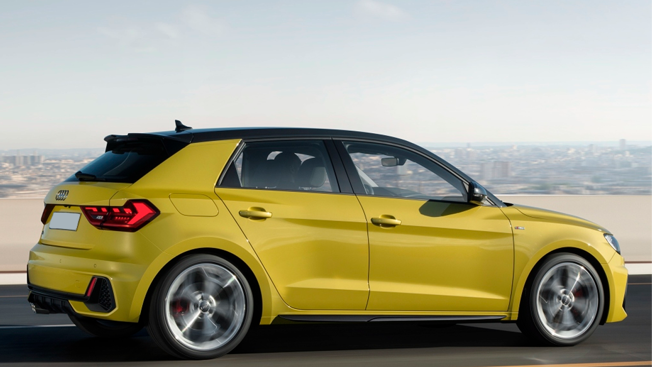 Фото Вид сбоку audi A1