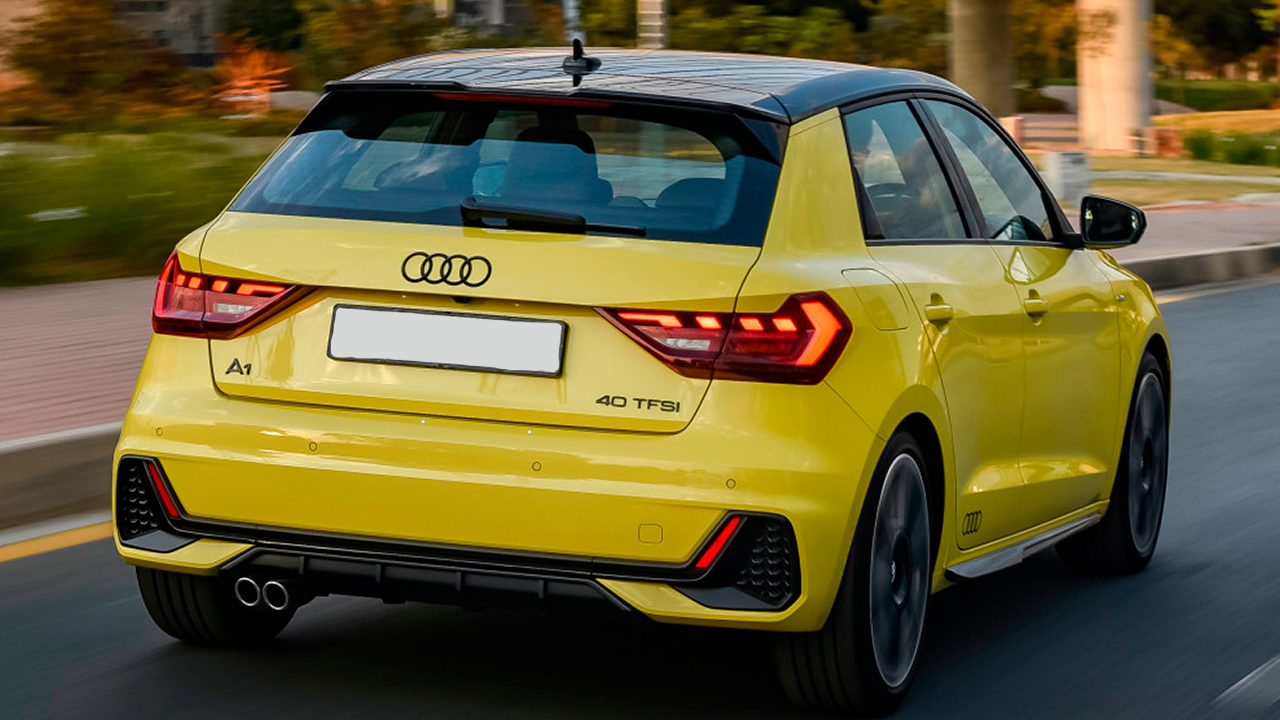 Фото Вид сзади audi A1
