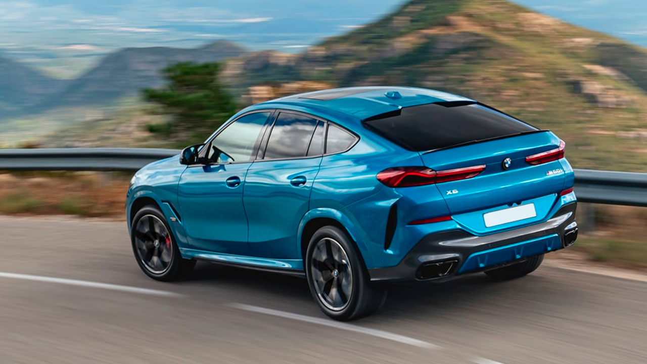 Фото Вид сбоку bmw X6