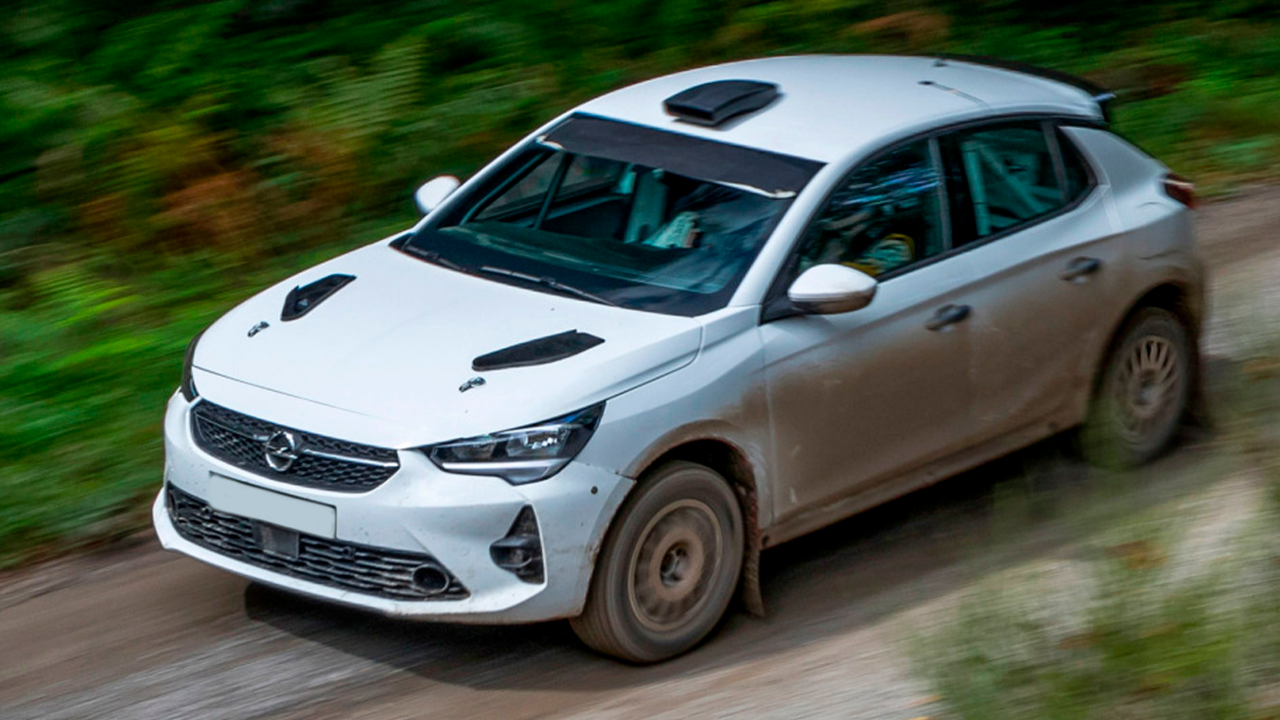 Фото Силуэт opel Corsa