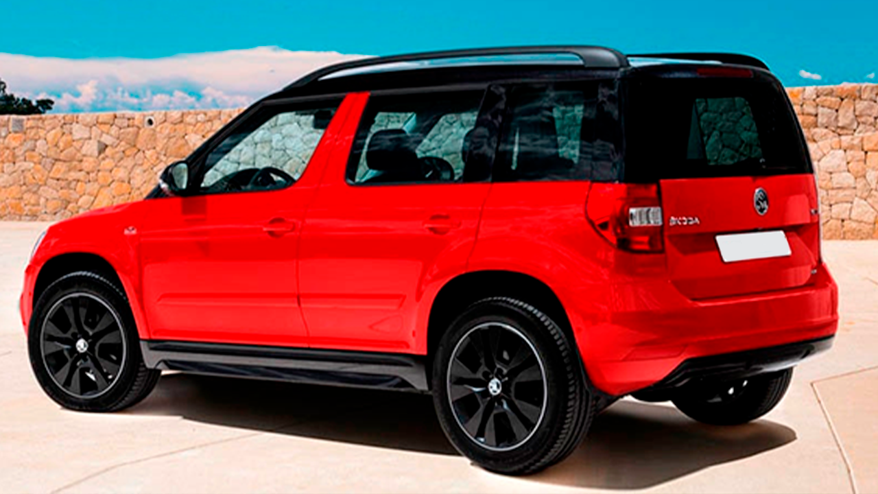 Фото Внешность городского кроссовера skoda Yeti